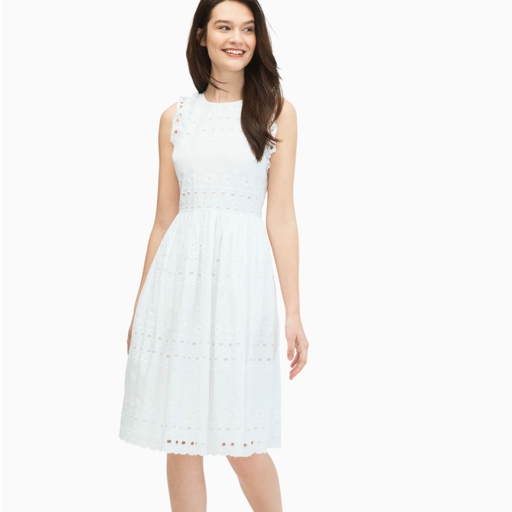 Kate Spade Casual Eyelet Dress